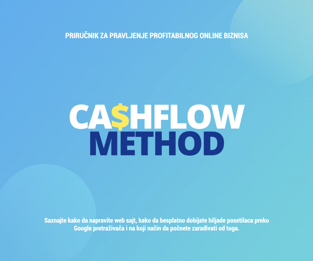 Priručnik CashFlow Method